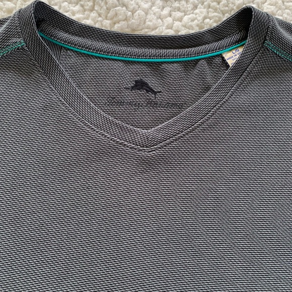 Solid Short Sleeve Crew Neck Knit Jersey T-Shirt - Picture 5 of 12